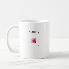 Caneca De Café Elegant Cute Sophisticated Rustic Romantic Floral