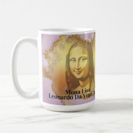 Caneca De Café Elegant Mona Lisa Gioconda Leonardo Da Vinci