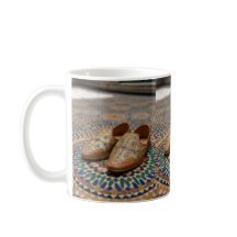 Elegant Moroccan Babouche & Zellij Mosaic Art