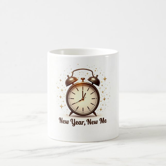 Caneca De Café Elegant New Year New Me Mug (Centro)