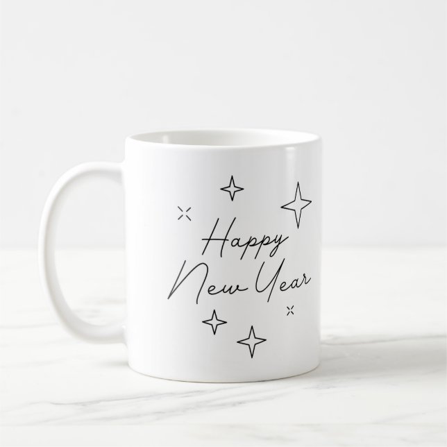 Caneca De Café Elegante  (Esquerda)