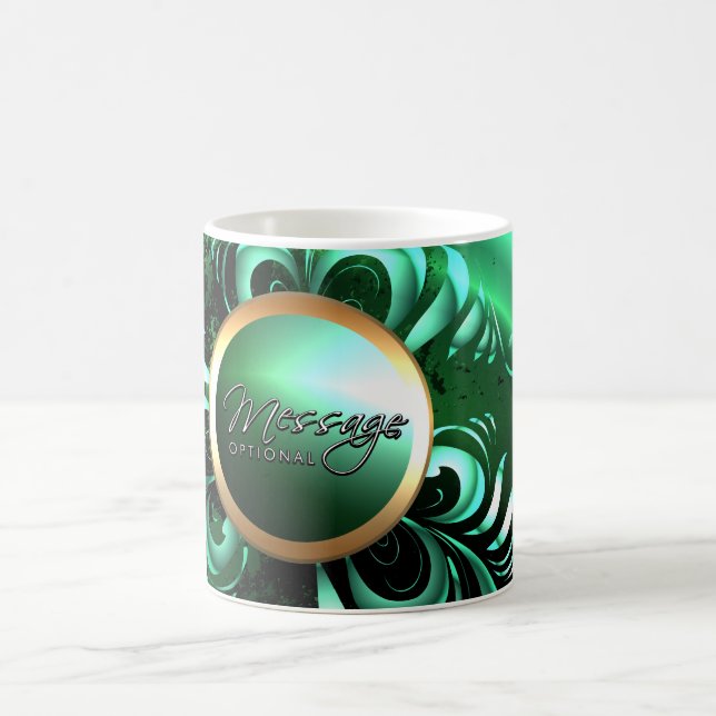 Caneca De Café Elegante Abatract Art 2 (Centro)