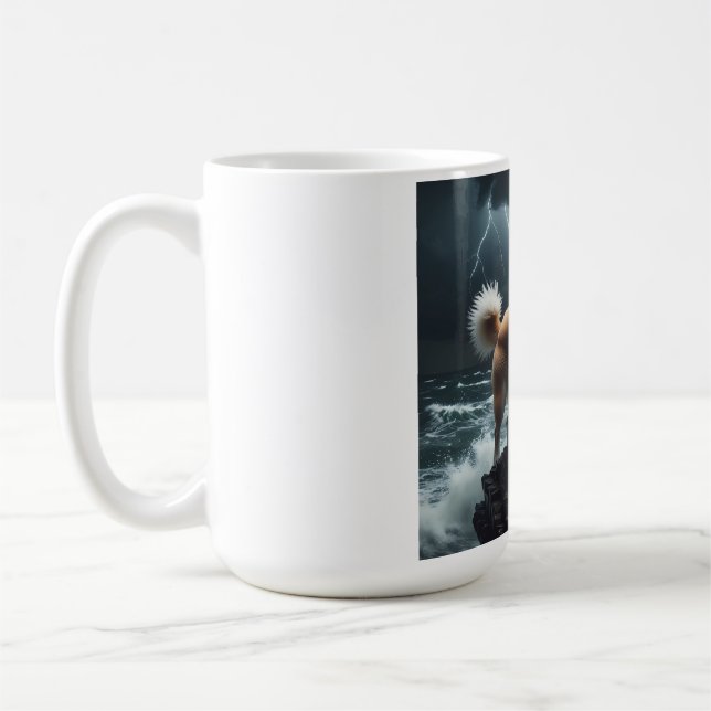 Caneca De Café Elegante Akita Coffee Mug (Esquerda)