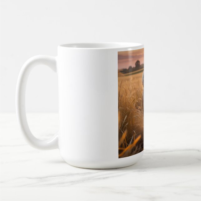 Caneca De Café Elegante Akita Coffee Mug (Esquerda)