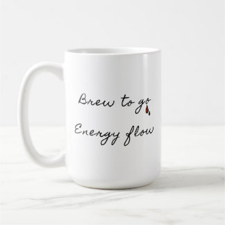 Caneca De Café Elegante Brew To Go Energy Flow Clássica Mug