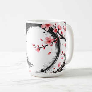 Caneca De Café Elegante Buquê de Flores em Aquarela Floral Vintag