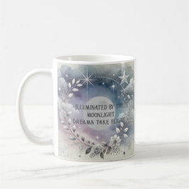 Caneca De Café Elegante Celestial Moon Mug