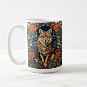 Caneca De Café Elegante Coyote William Morris Inspirado