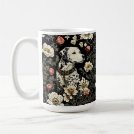 Caneca De Café Elegante Dalmaciano William Morris Inspirado