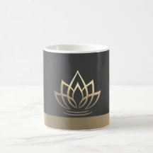 Elegante Dourado Lotus, Yoga