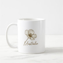 Elegante Flor de Acácia Dourada Dia da Austrália 2