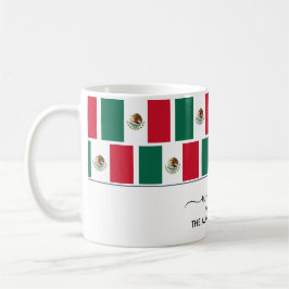 Caneca De Café Elegante MEXICO FLAG Coffee Mug