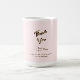 Caneca De Café Elegante roteiro cartão de presente rosa avermelha