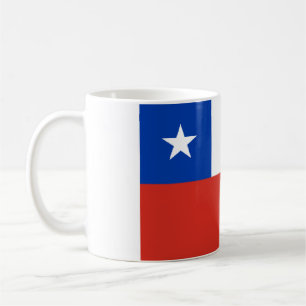 Caneca De Café Elegante Vintage Bandeira Peruana Coberta Cerâmica