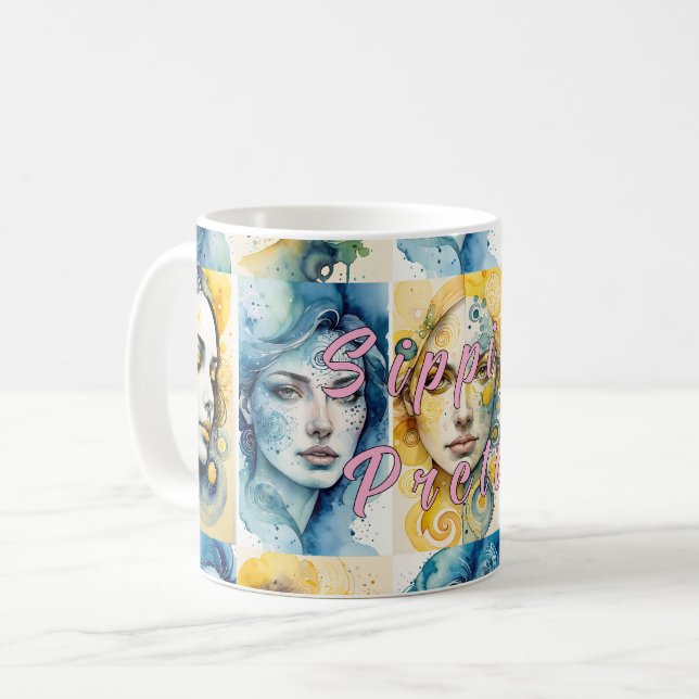 Caneca De Café Eleganz 1 Classic Mug (Frente Esquerda)