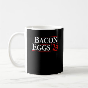 Caneca De Café Eleição de Bacon e Ovos Funny Bacon Lover