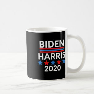 Caneca De Café Eleição Joe Biden Kamala Harris Red White E Blu