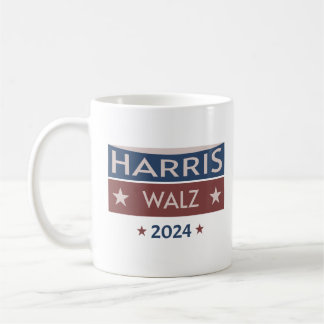 Caneca De Café Eleição Presidencial De Kamala Harris Tim Walz 202