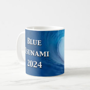 Caneca De Café Eleições 2024 no tsunami