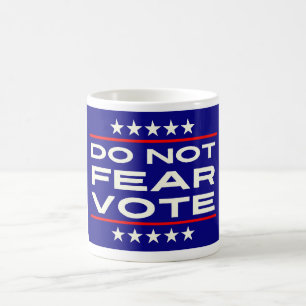 Caneca De Café Eleições Intermediárias 2026 Democratas Levantam-s