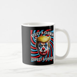 Caneca De Café Eleita Um Palhaço Esperando Um Circo
