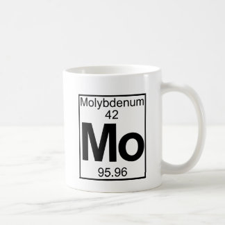 Caneca De Café Elemento 042 - Mo - Molibdênio (cheio)