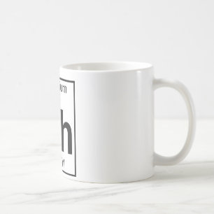 Caneca De Café Elemento 045 - Rh - Ródio (cheio)