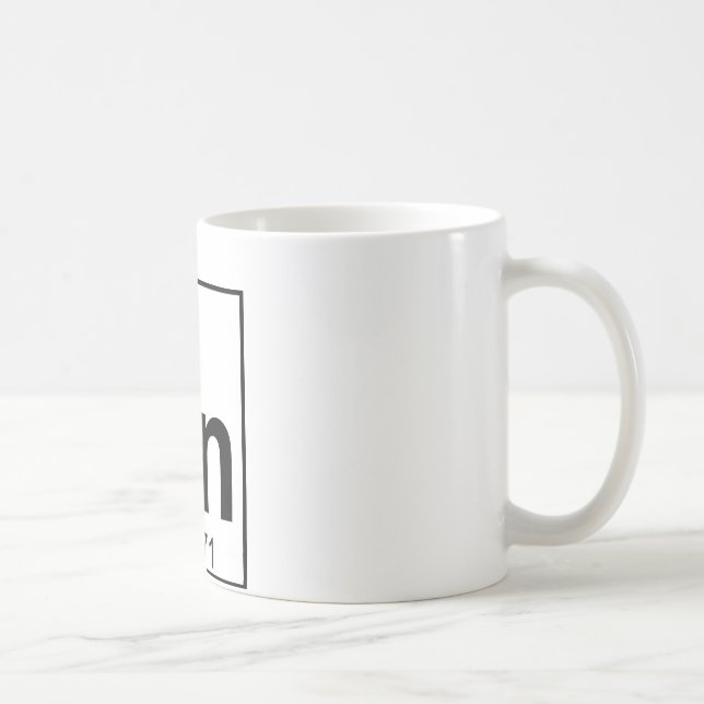 Caneca De Café Elemento 050 - Sn - lata (cheio) (Direita)