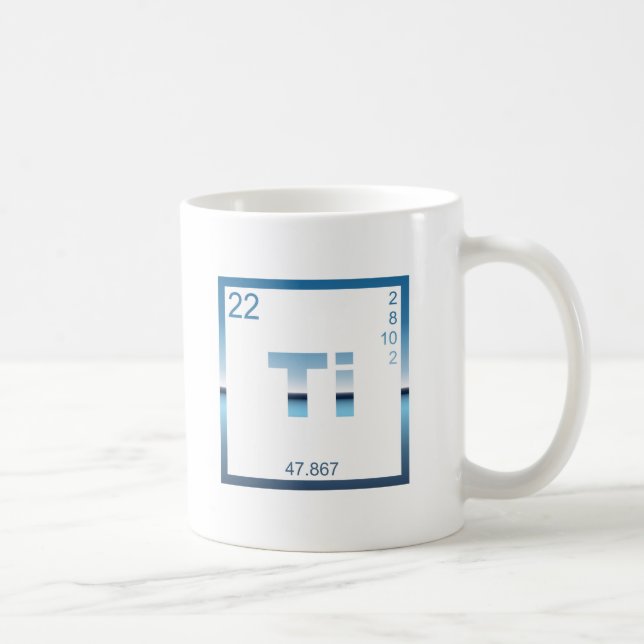 Caneca De Café Elemento titánio titanium (Direita)