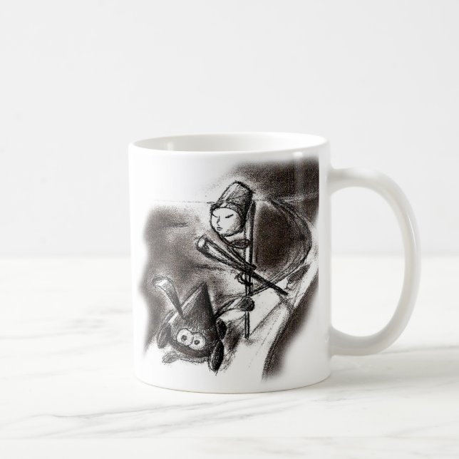 Caneca De Café Elementos (Direita)