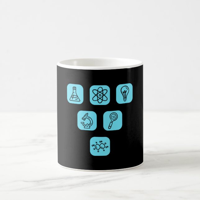 Caneca De Café Elementos da ciência (Centro)