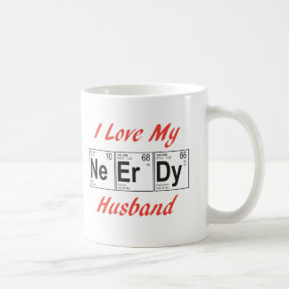 Caneca De Café elementos do nerd - marido