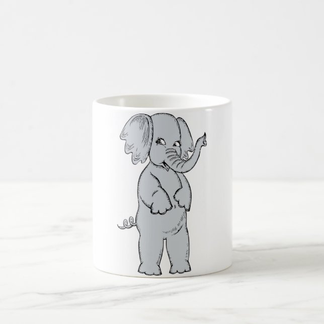 CANECA DE CAFÉ ELEPHANT GIRL (Centro)