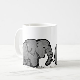 Caneca De Café Elephant March