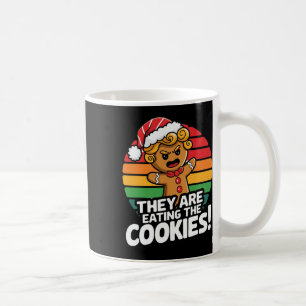Caneca De Café Eles Estão Comendo Gengibre De Natal Humor Tr