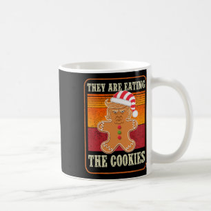 Caneca De Café Eles Estão Comendo O Humor De Trump De Natal Dos C