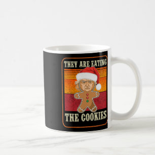 Caneca De Café Eles Estão Comendo O Humor De Trump De Natal Dos C