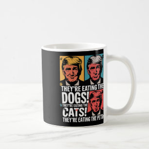 Caneca De Café Eles Estão Comendo Os Cães Trump Vs Kamala 2025 El