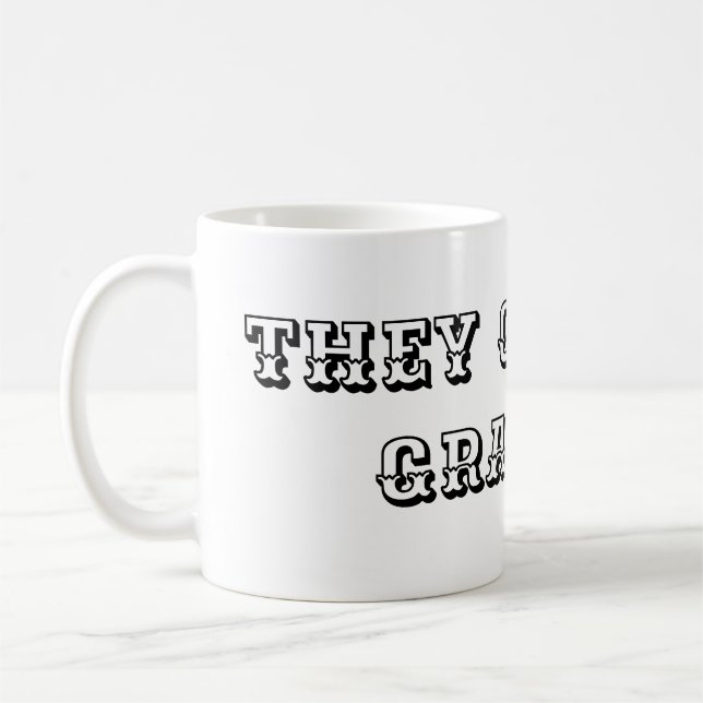 Caneca De Café Eles me chamam de Vovô (Esquerda)