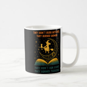 Caneca De Café Eles Não Baniram Livros, Eles Baniram O Pensamento