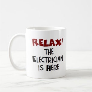 Caneca De Café eletricista está aqui