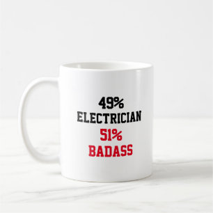 Caneca De Café Elétrico Badass