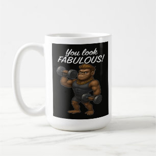Caneca De Café Elétrico Gorilla - Fabuloso e feroz