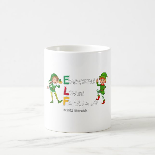 Caneca De Café ELF Acronym Mug (Centro)