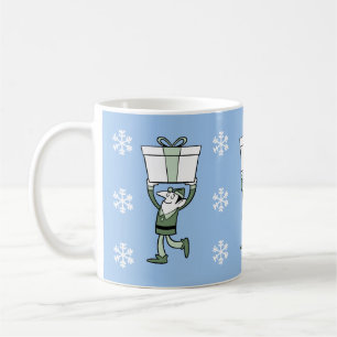 Caneca De Café Elf de Estilo Retroativo