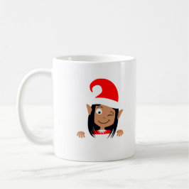 Caneca De Café Elf em uma caneca: A perfeita Vibe de Natal com Nu