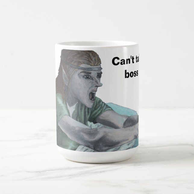 Caneca De Café Elf Video Gamer Mug (Centro)
