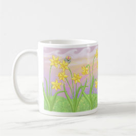 Caneca De Café Elfleda e quivi nos daffodils