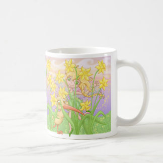 Caneca De Café Elfleda e quivi nos daffodils