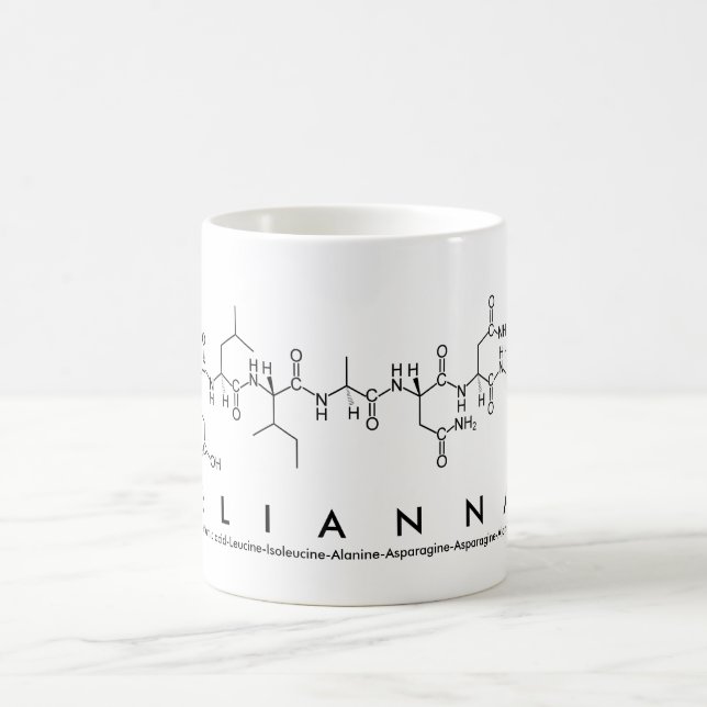 Caneca De Café Elianna peptide name mug (Centro)